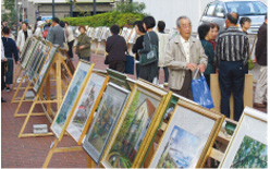 鈴懸の径絵画展