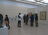 ふれあい美術展の様子