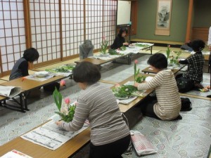 いけばな体験①