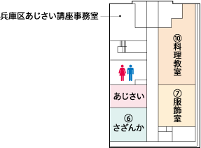 西3階