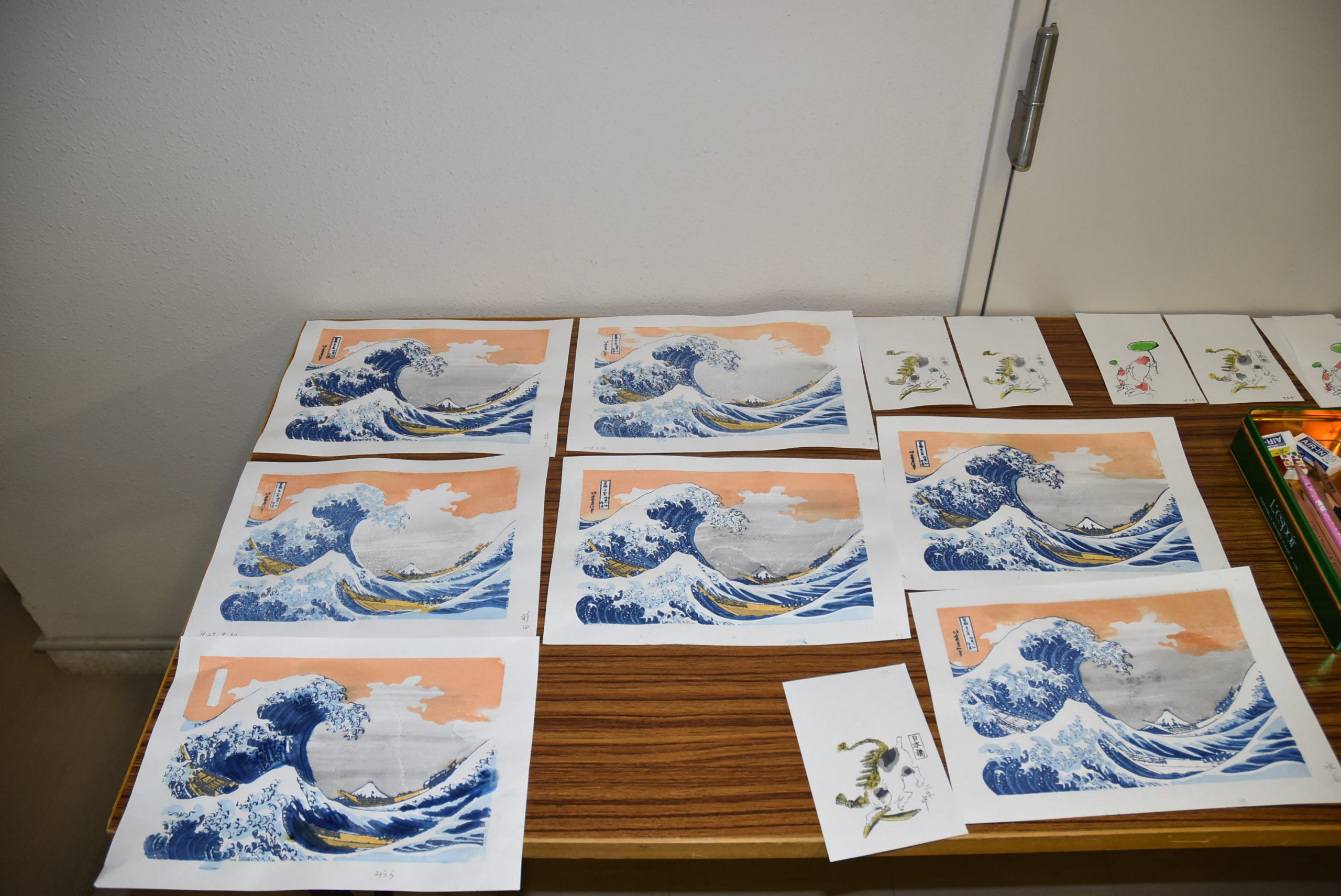 講座 浮世絵の摺り師に挑戦